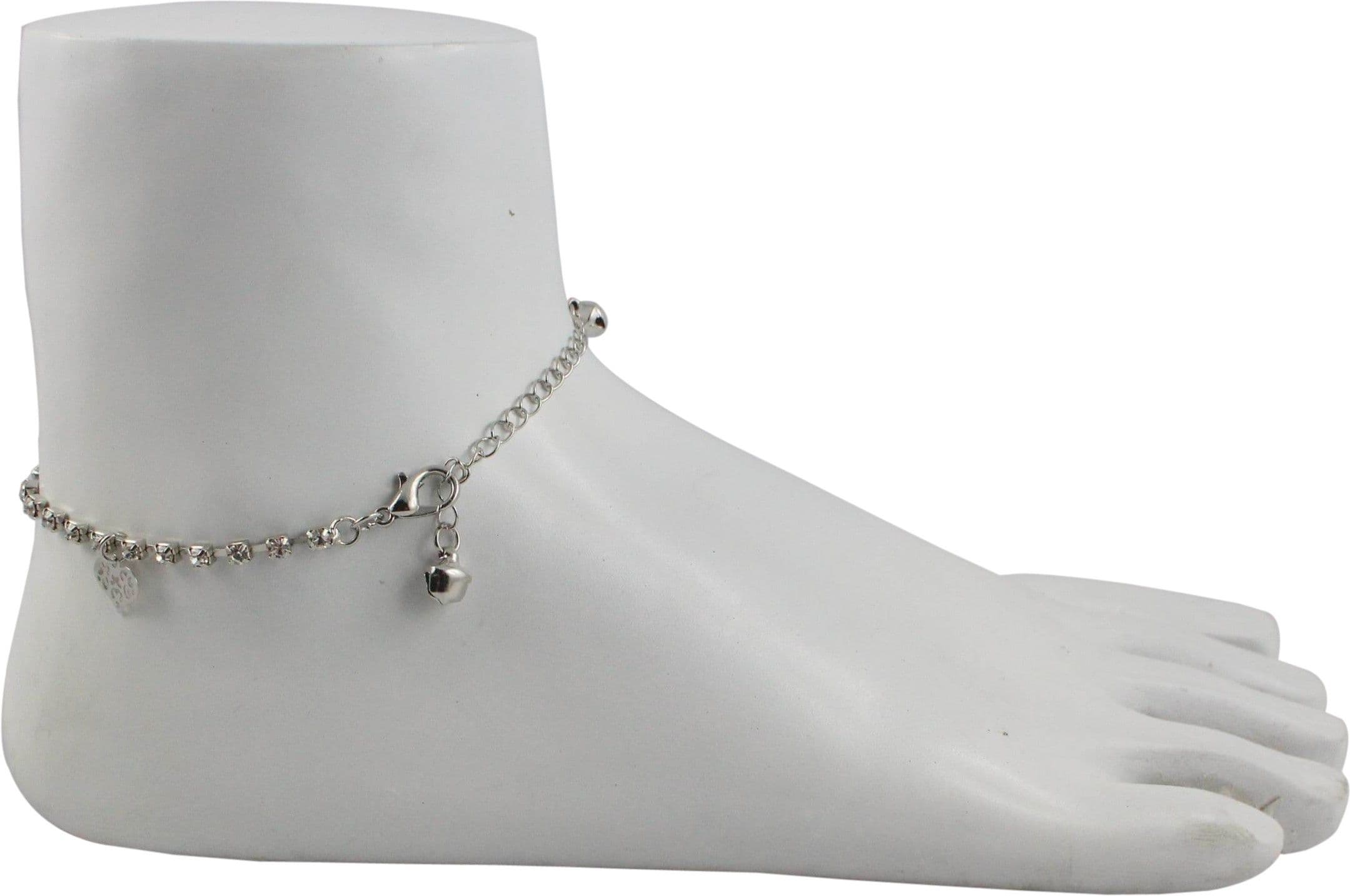 Wise Pebble Stylish Alloy Anklet view 2