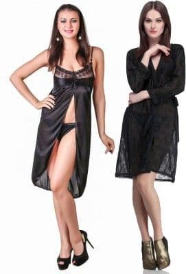 Krasiv Solid Babydoll view 2
