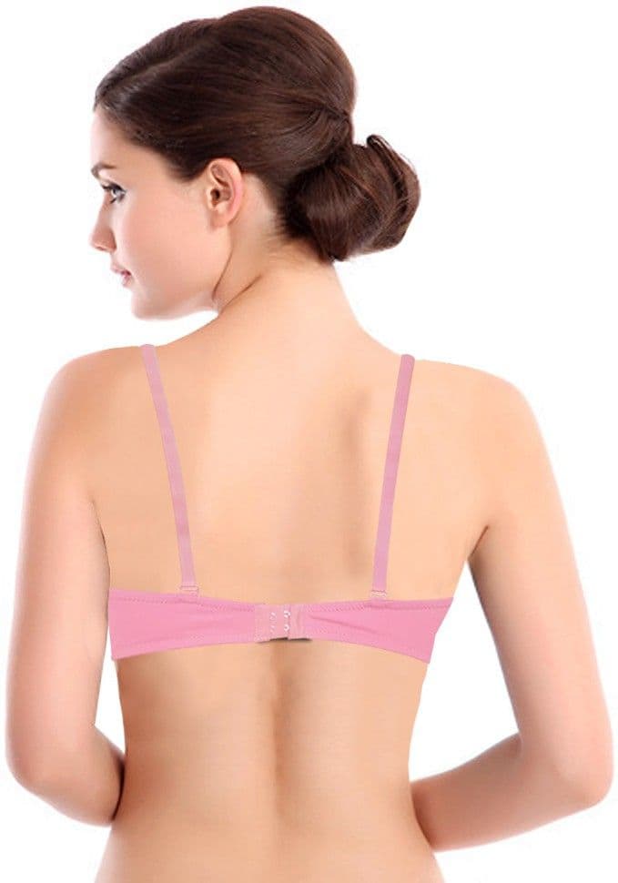 PrivateLifes MultiStraps Women's T-Shirt, Push-up Bra view 2