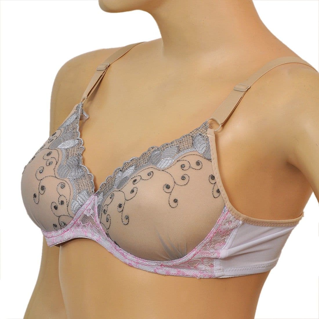 Younky Fashion Women's Full Coverage Bra view 3