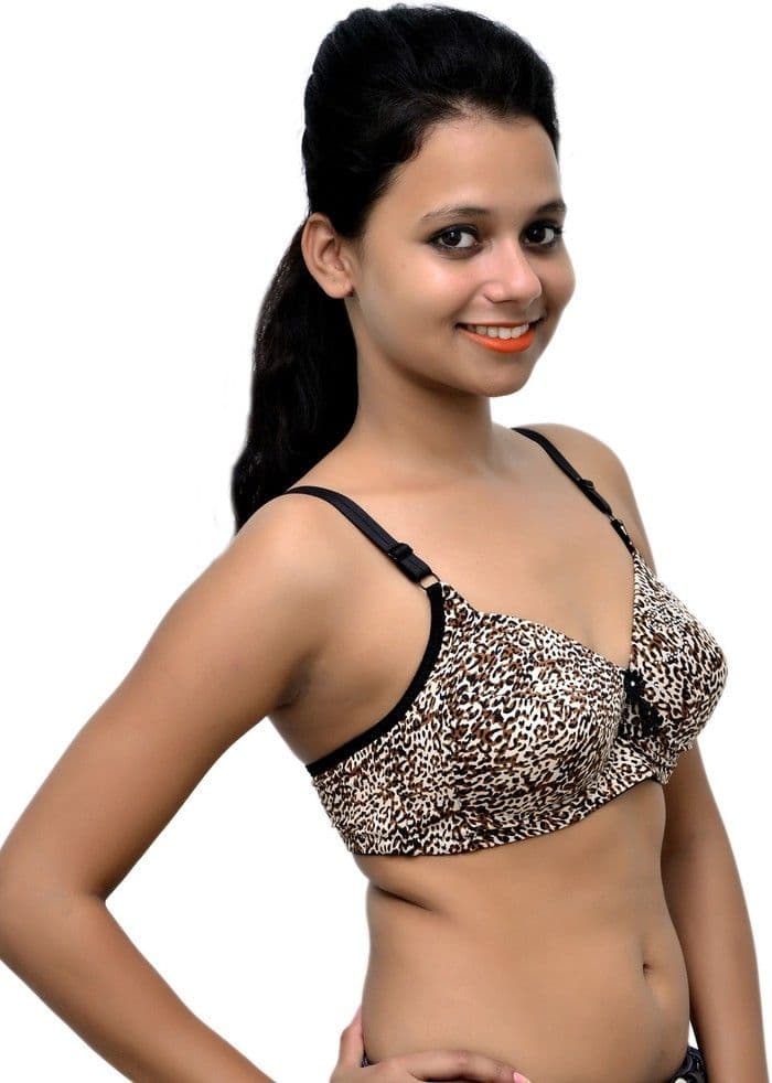 Wolfie LeoBeige107 Women's Push-up Bra view 4