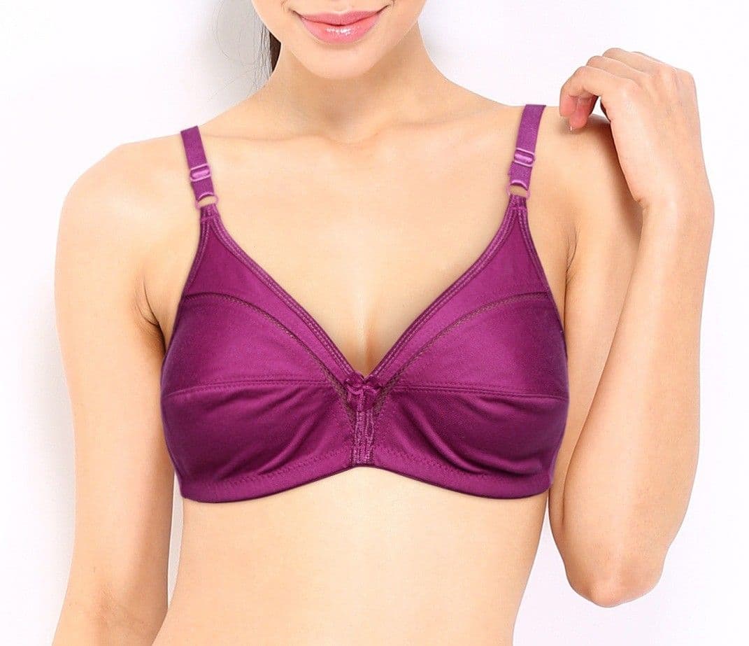 Pink Pearl Figure Women's Full Coverage Bra