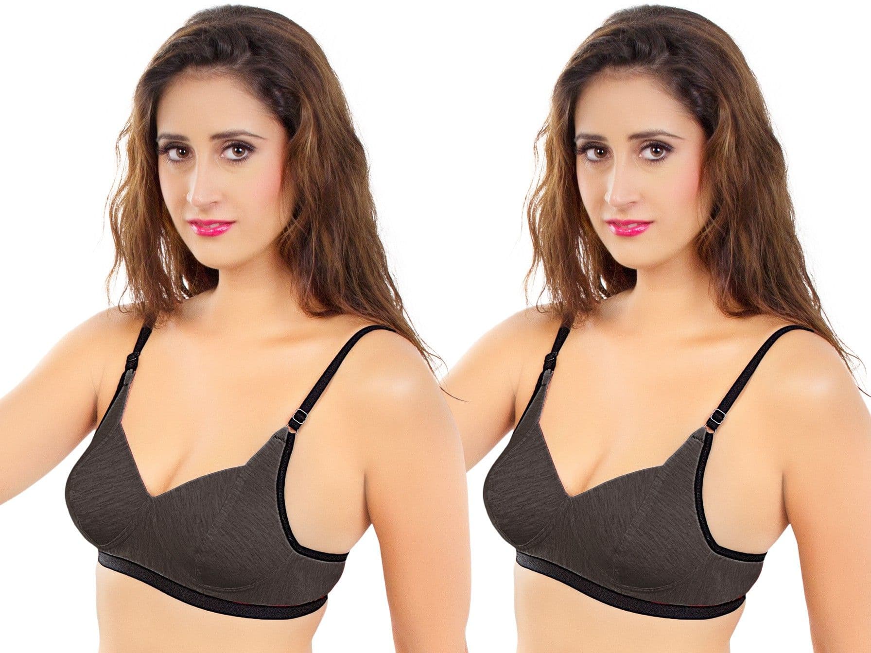 Status Mansi Black Women's Push-up Bra