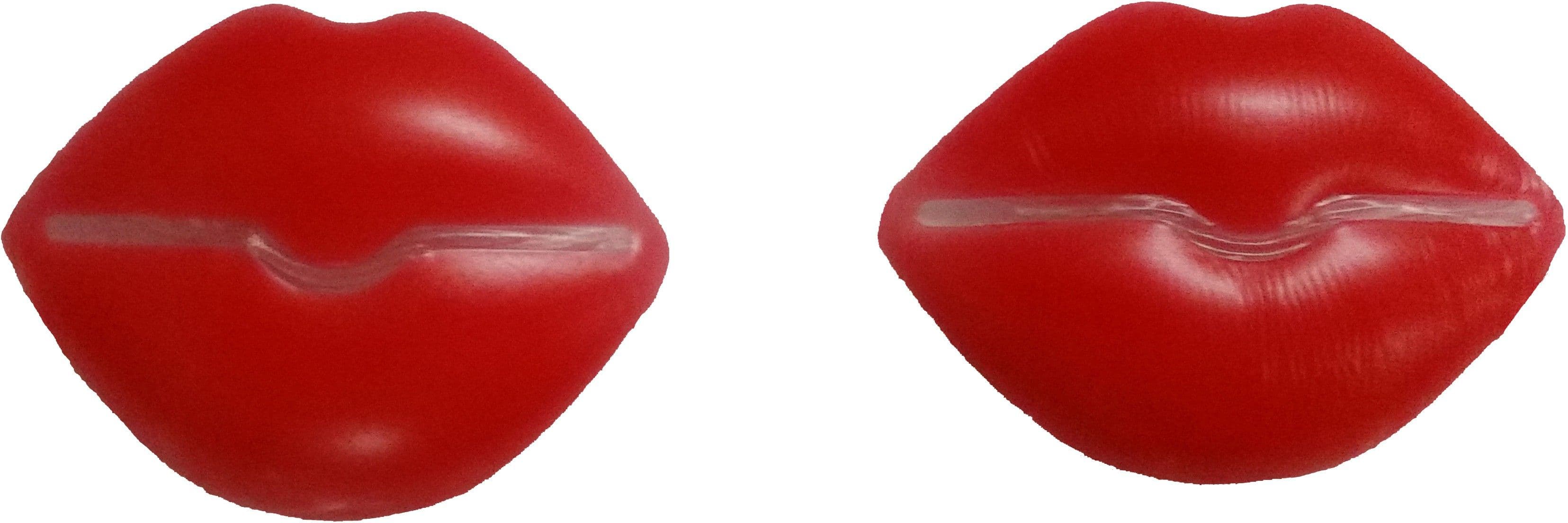 Laceandme Naughty Lips Silicone Nipple Covers Women's Stick-on Bra