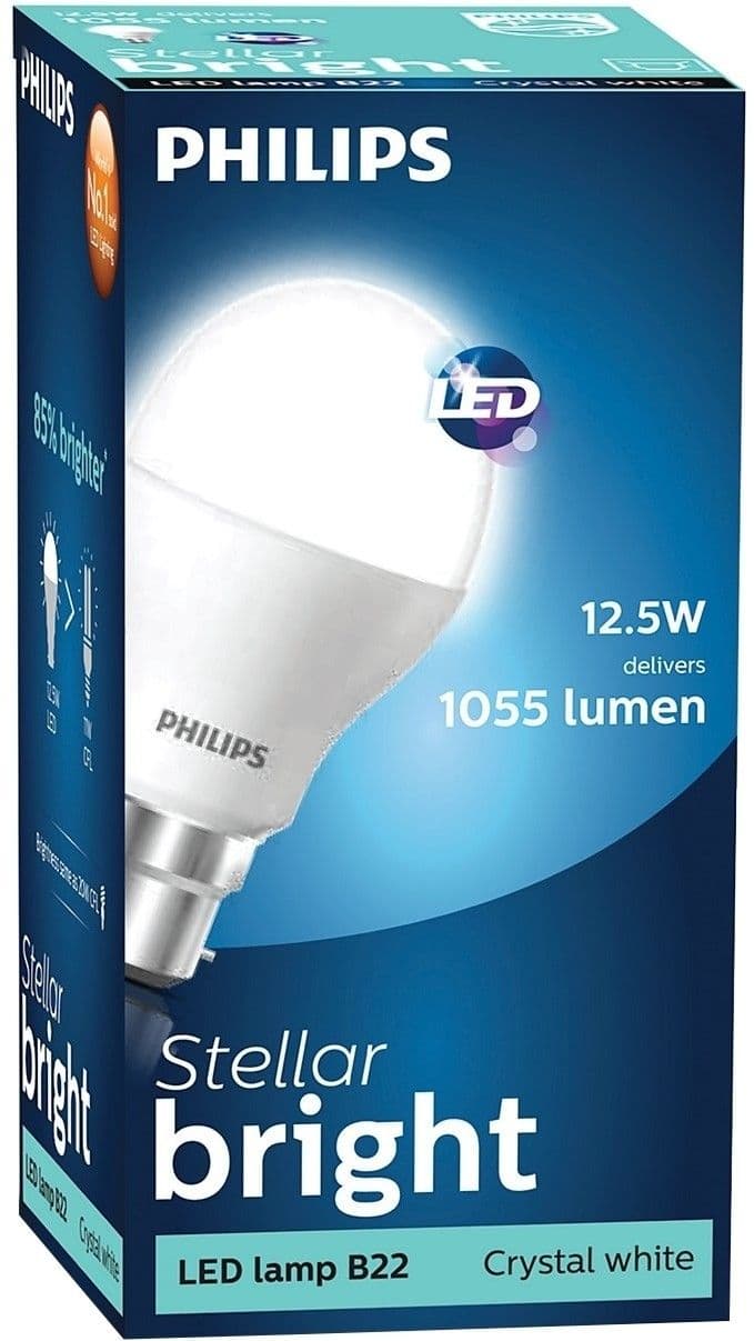 Philips 12.5 W LED Stellar Bright Bulb view 4