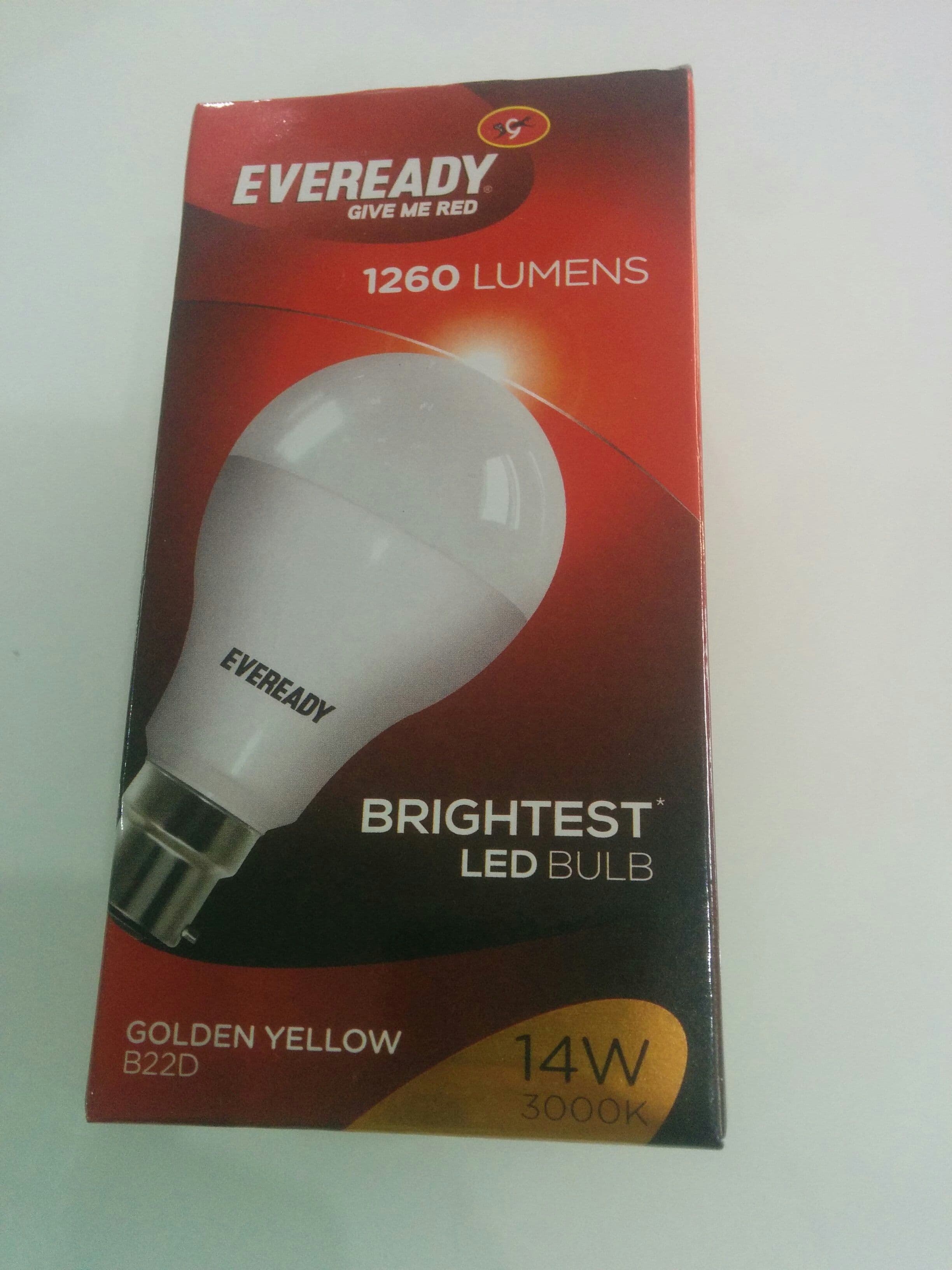 Eveready 14 W LED Bulb view 3