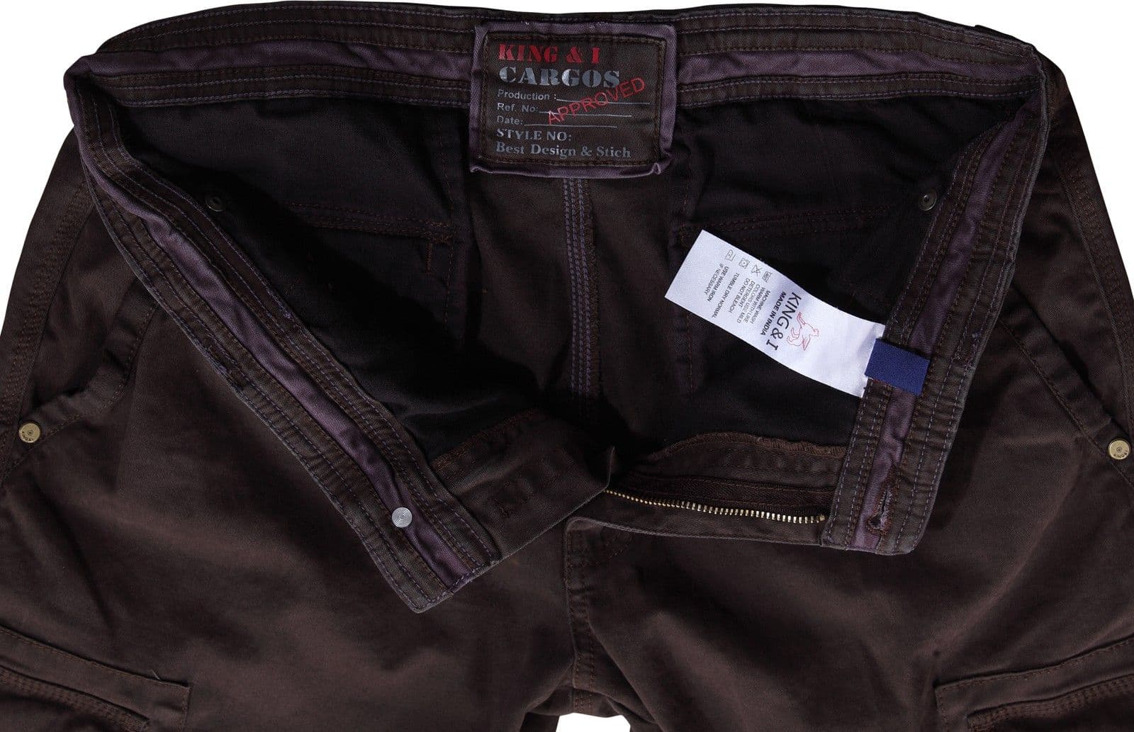 King & I 15CAR705 Men's Cargos view 5