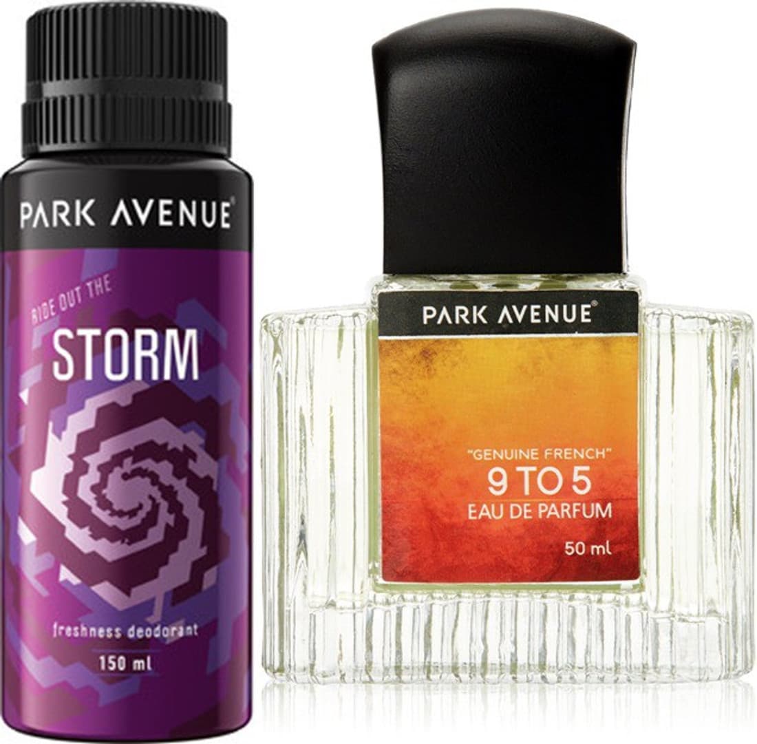 Park Avenue Storm Deodorant ,9 to 5 EDP Combo Set
