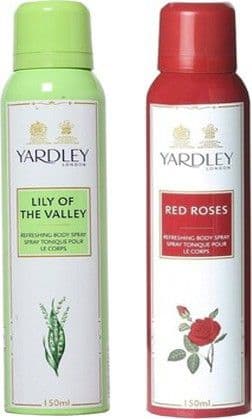 Yardley Lilly Of The Valley and Red Roses Combo Set view 2
