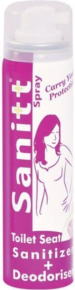 Sanitt Spray and Toilet Seat Cover Combo Set view 3