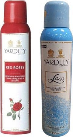 Yardley Red Roses and Lace Combo Set view 2