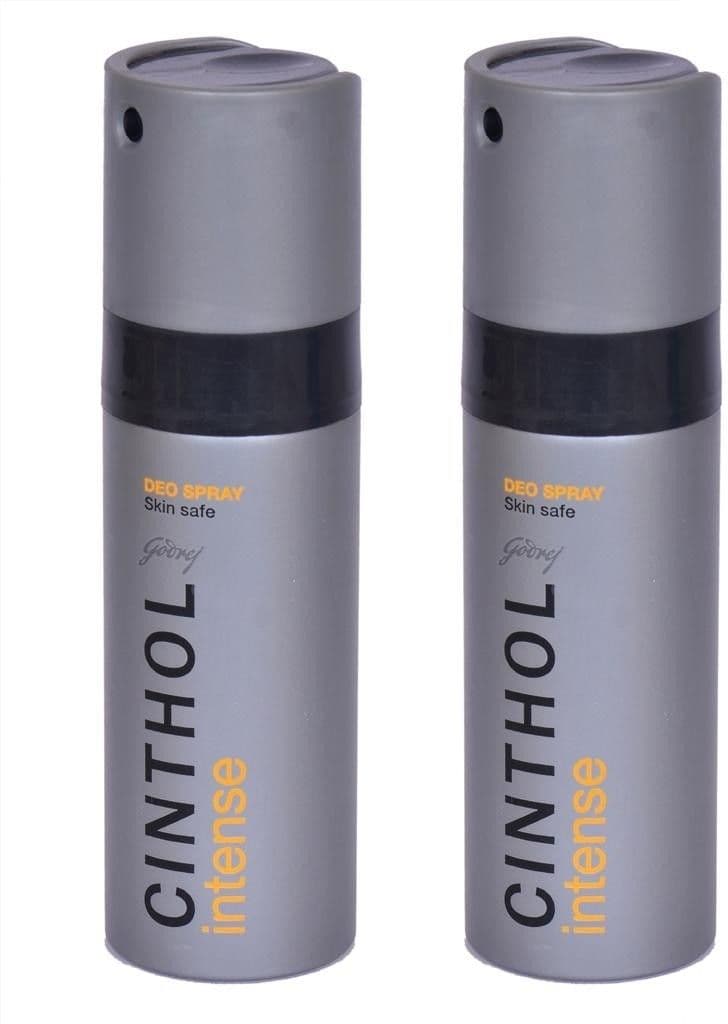 Cinthol Deo Spray - Intense (Pack of 2) Combo Set view 2