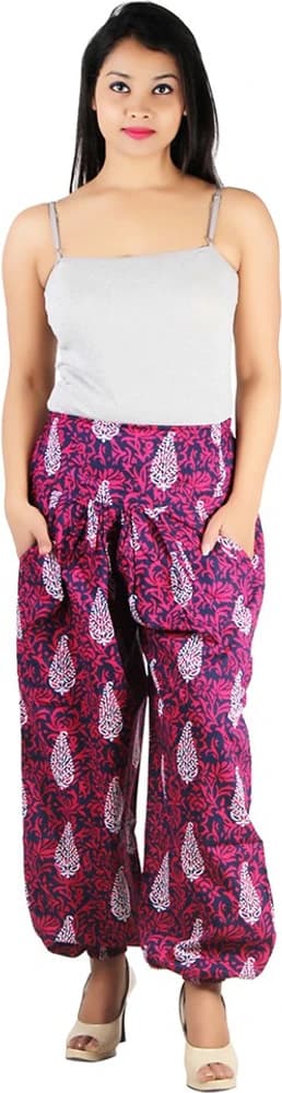 Ankita Printed Cotton Women's Harem Pants