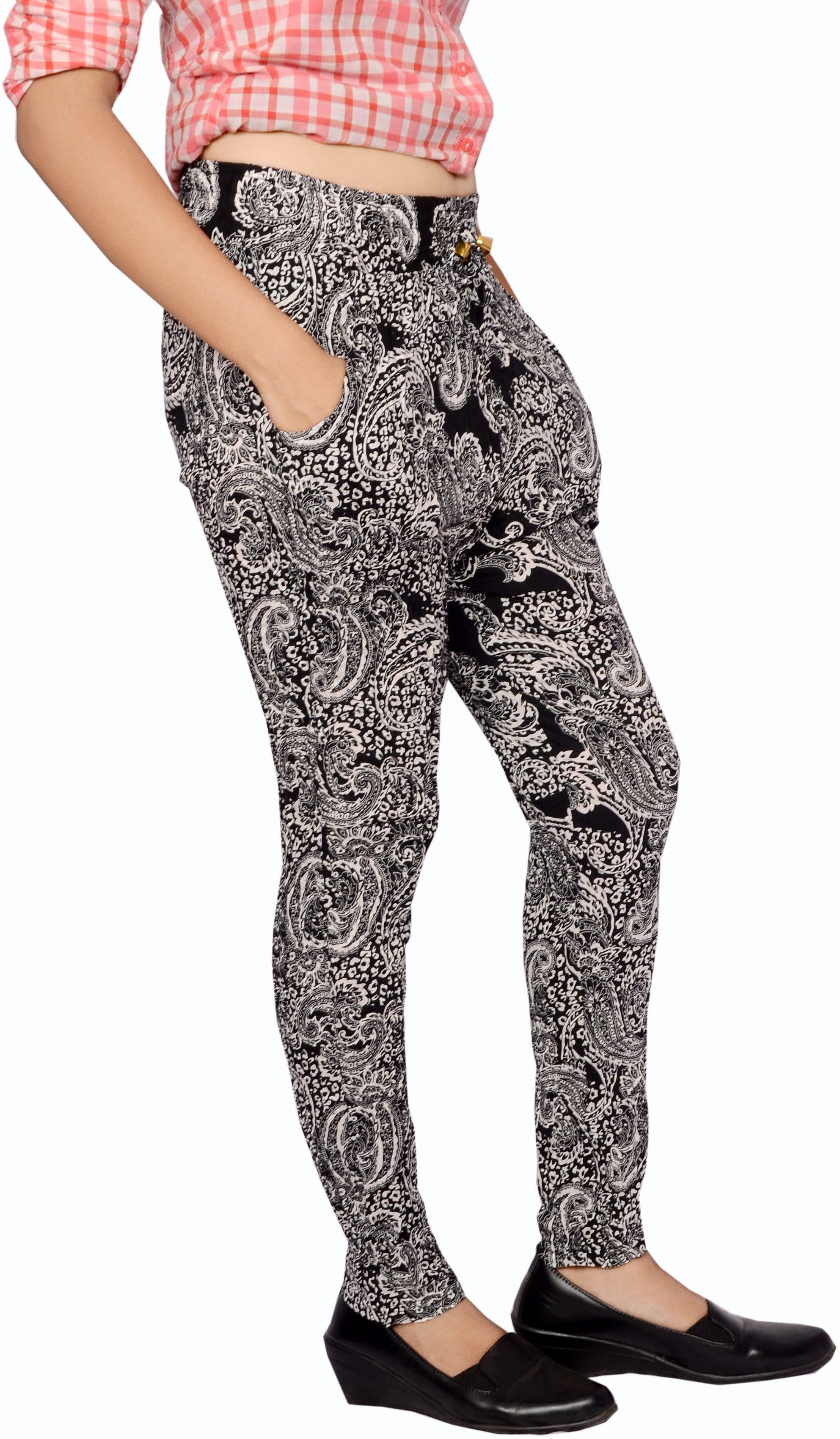 Zadine Printed Cotton Women's Harem Pants view 2