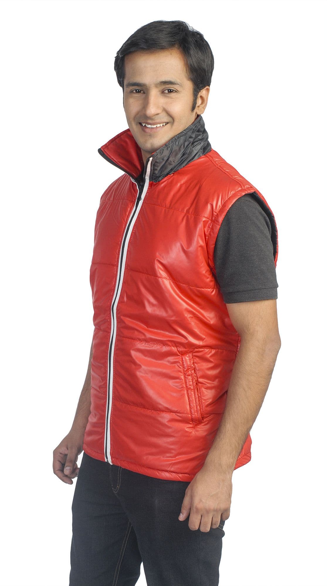 NU9 Sleeveless Solid Men's Jacket view 2