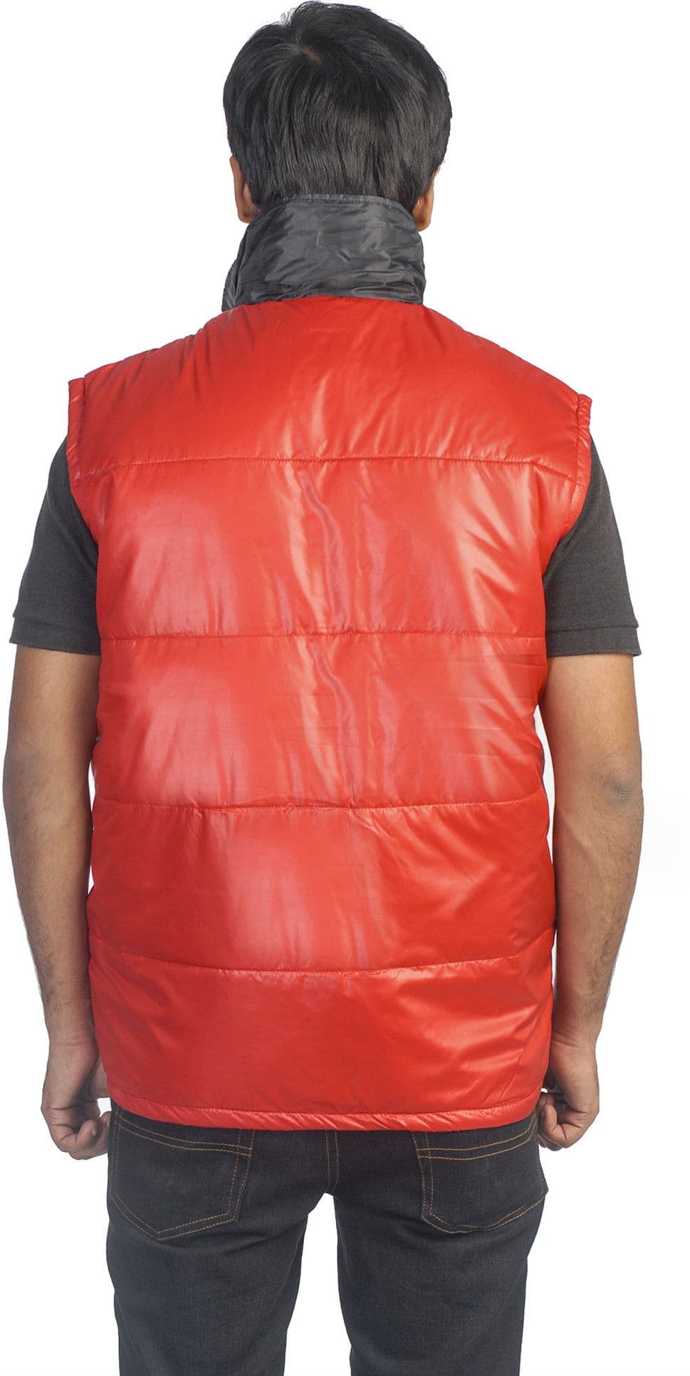 NU9 Sleeveless Solid Men's Jacket view 3