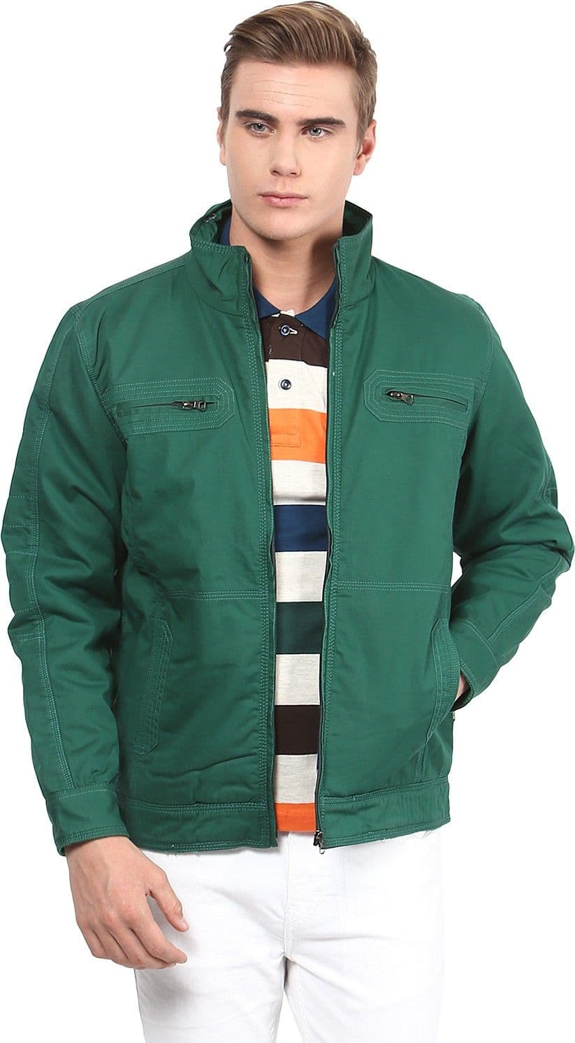 Okane Full Sleeve Solid Men's Jacket