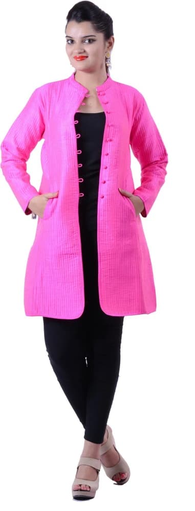 Ridhi-Impex Full Sleeve Solid Women's Jacket