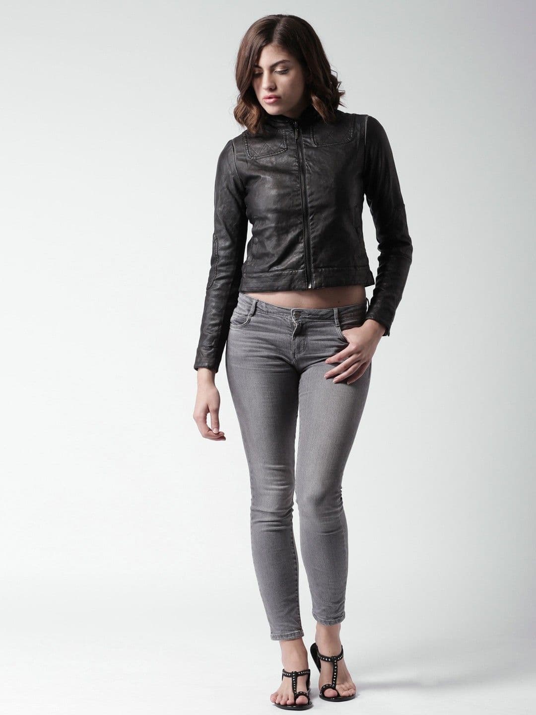 Mast & Harbour Full Sleeve Solid Women's Jacket view 5
