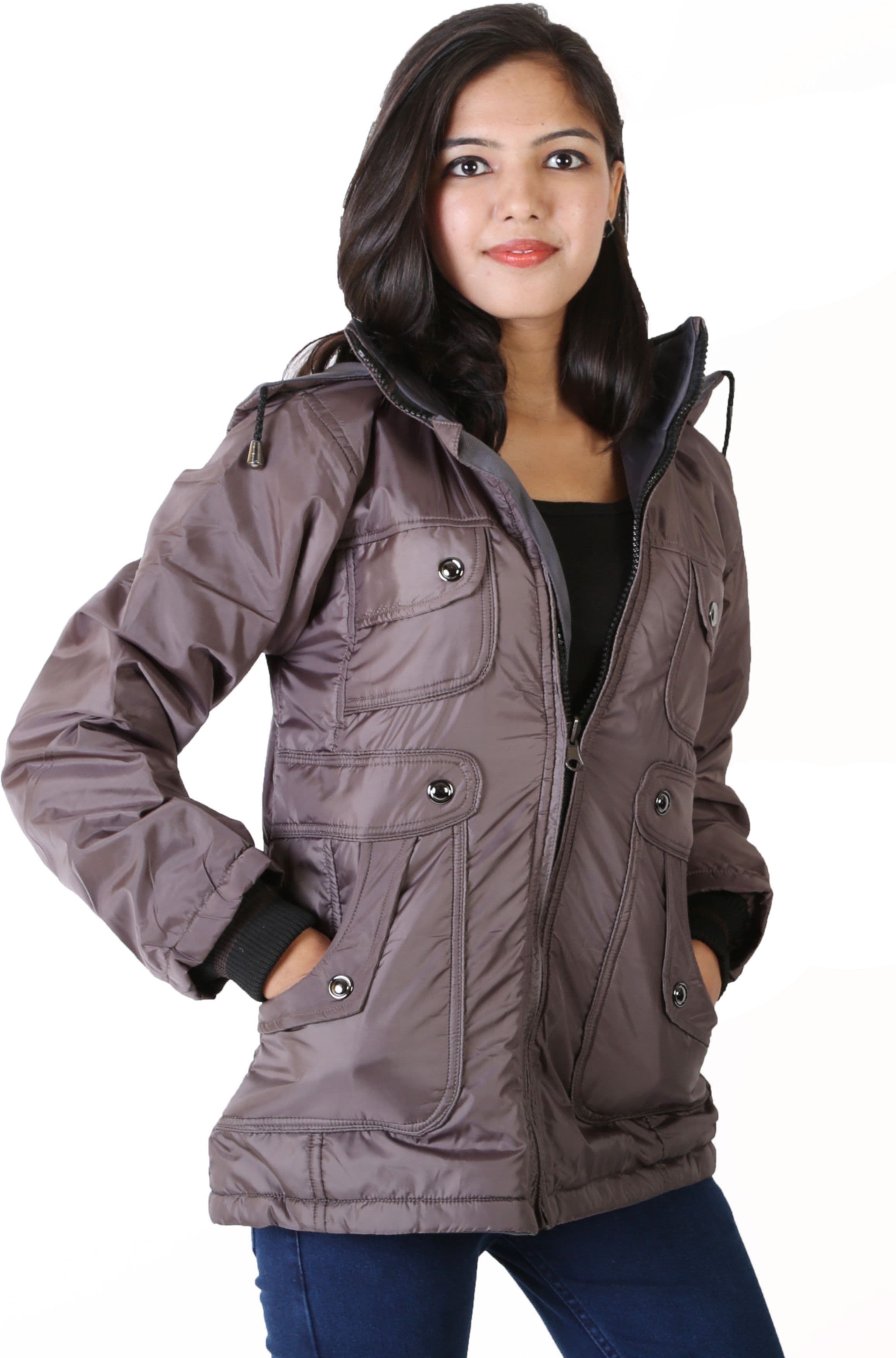 Asst Full Sleeve Solid Women's Jacket view 2