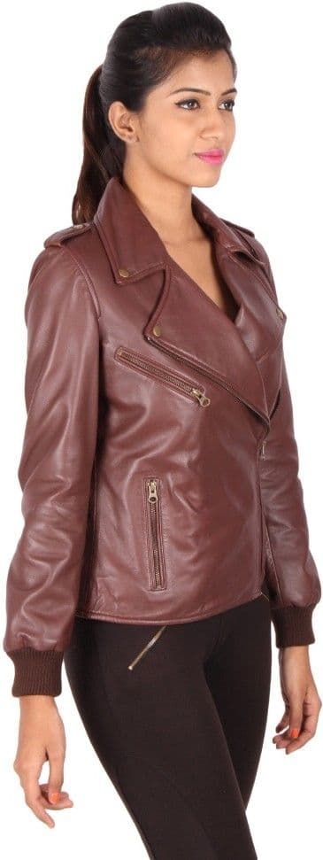 LATHERO Full Sleeve Self Design Women's Jacket view 4