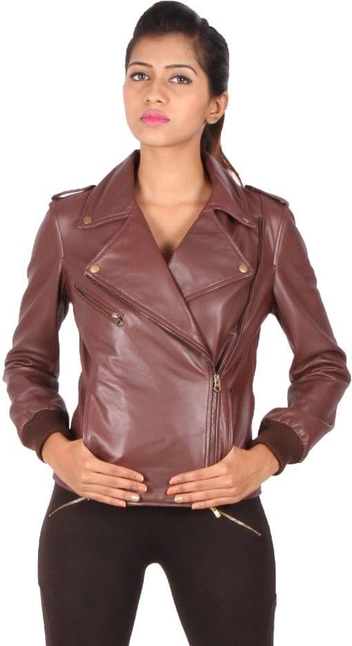 LATHERO Full Sleeve Self Design Women's Jacket view 2