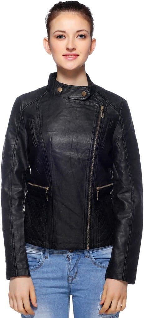Fasnoya Full Sleeve Self Design Women's Jacket