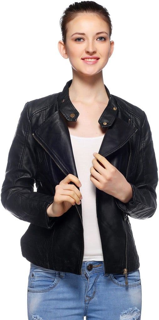 Fasnoya Full Sleeve Self Design Women's Jacket view 3