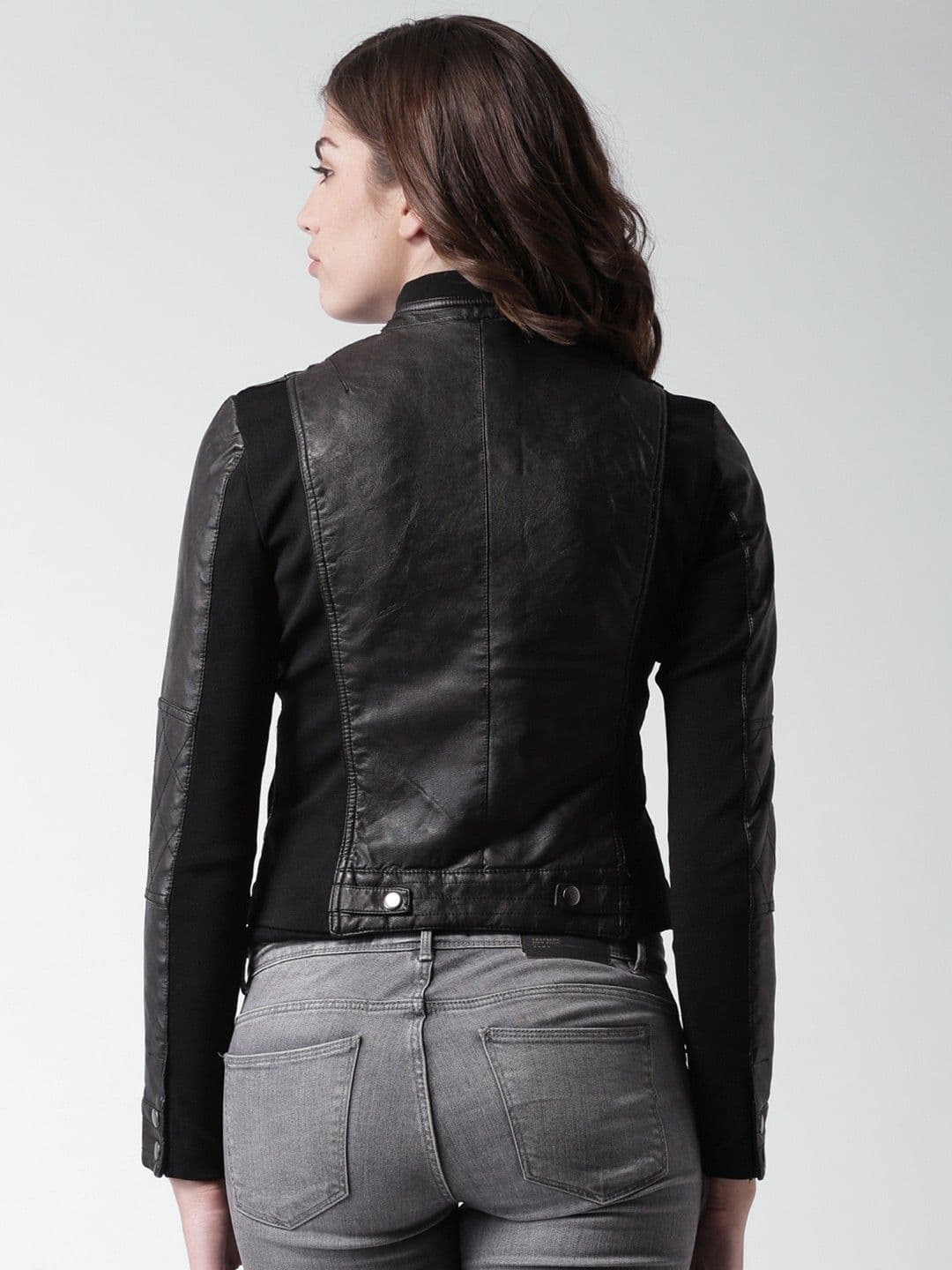 Mast & Harbour Full Sleeve Solid Women's Jacket view 3