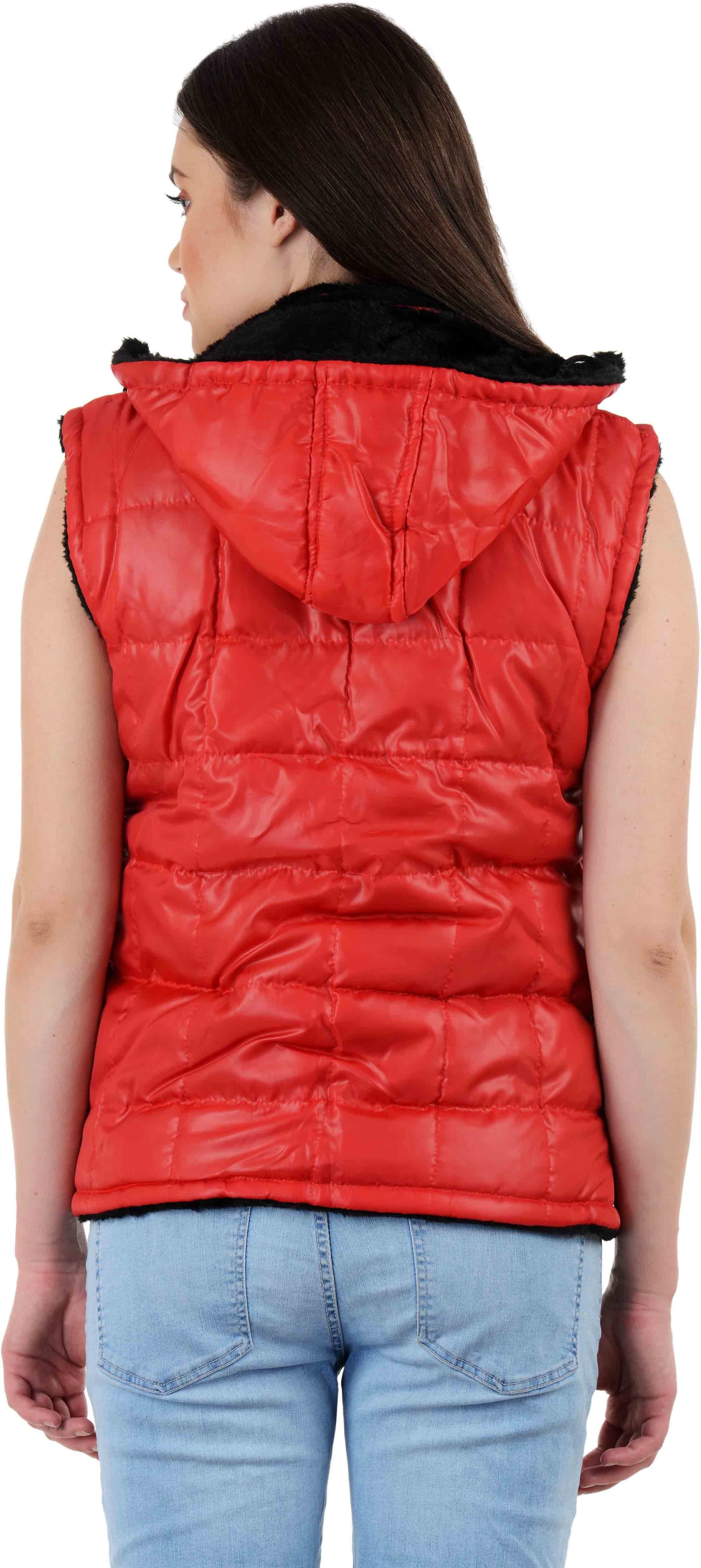 Fayona Sleeveless Solid Women's Jacket view 4