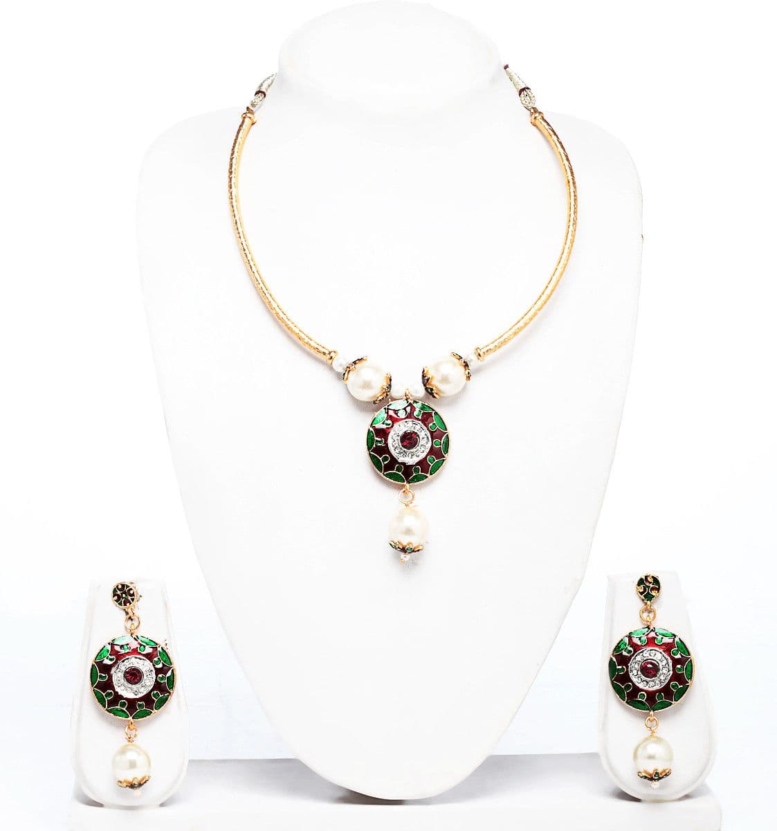 Adhira Alloy Jewel Set