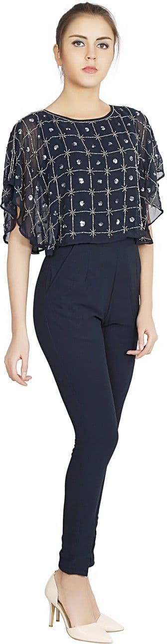 W.A.Y Embellished Women's Jumpsuit view 2
