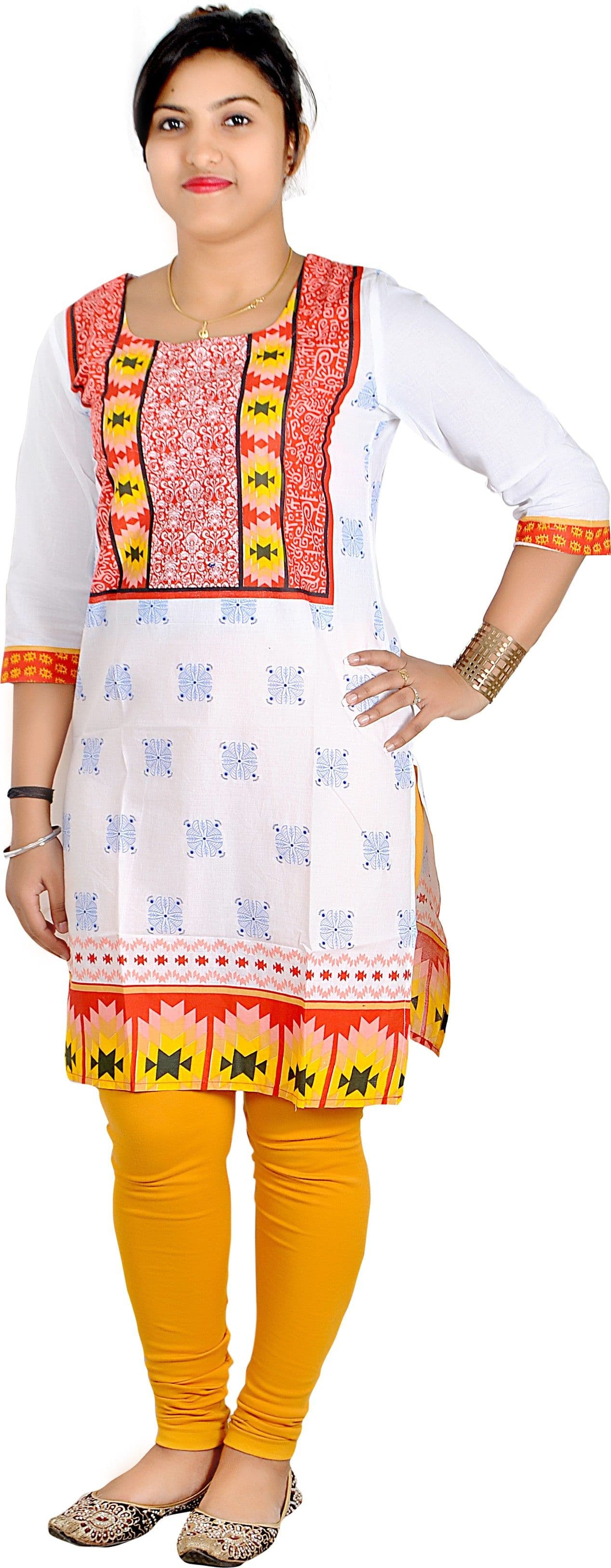 Gee & Bee Casual Printed Women's Kurti view 2