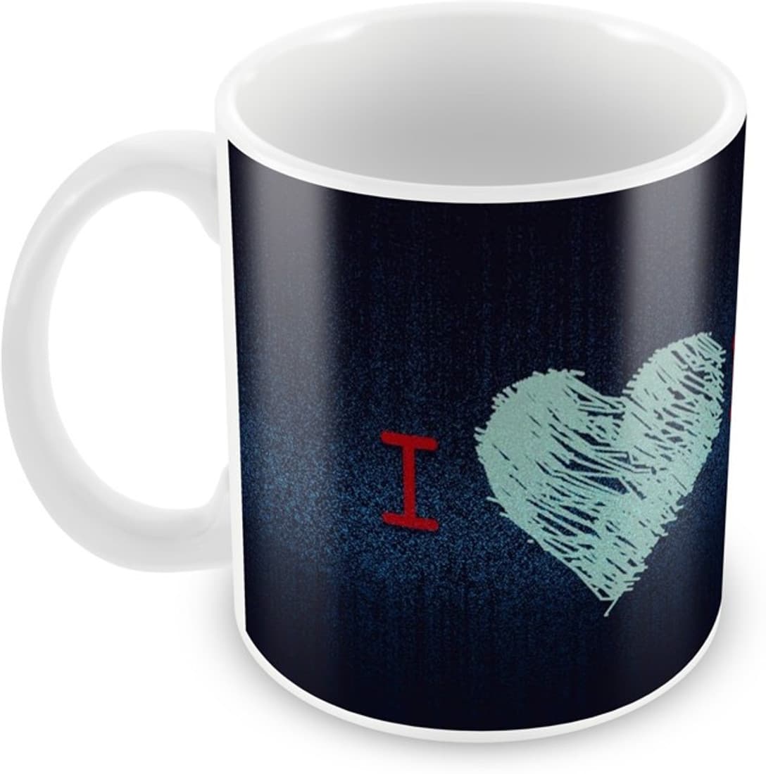 AKUP i-love-dubstep Ceramic Mug