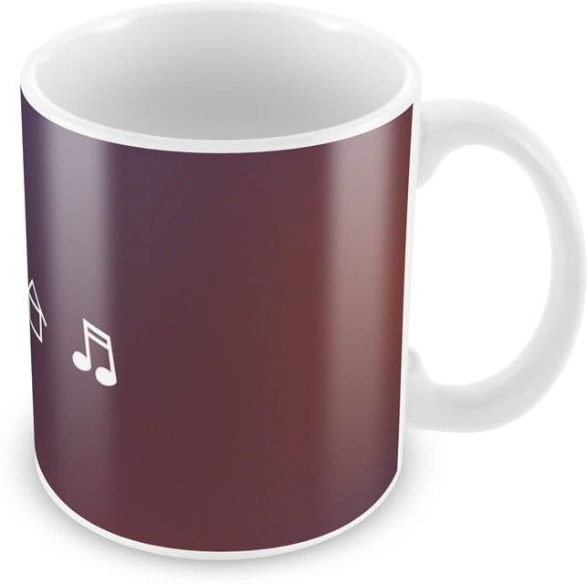 AKUP i-love-music Ceramic Mug view 4
