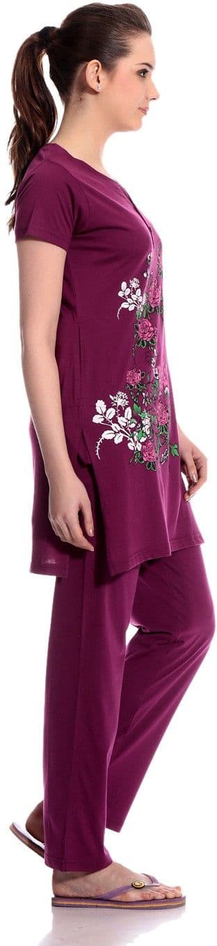 TAB91 Praveen Women's Printed Top & Pyjama Set view 2
