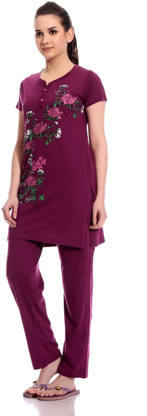 TAB91 Praveen Women's Printed Top & Pyjama Set view 4