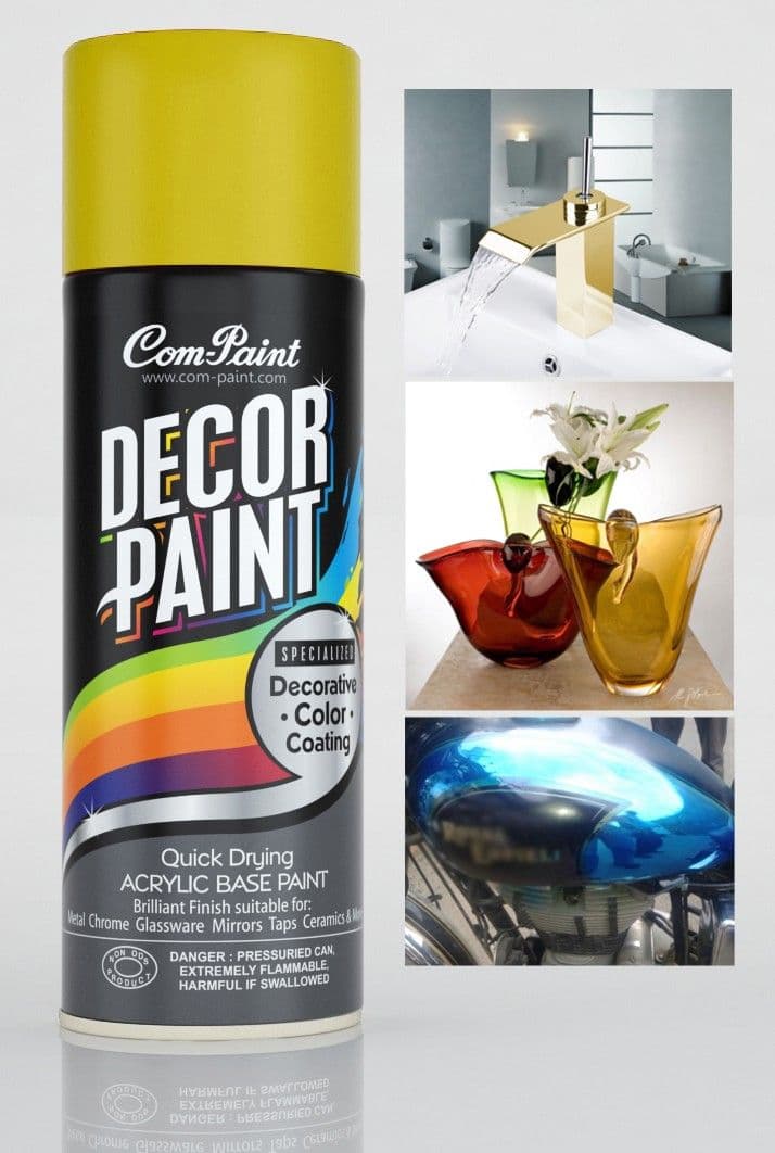 Com-Paint Decor Paint Spray Paint Bottle view 3