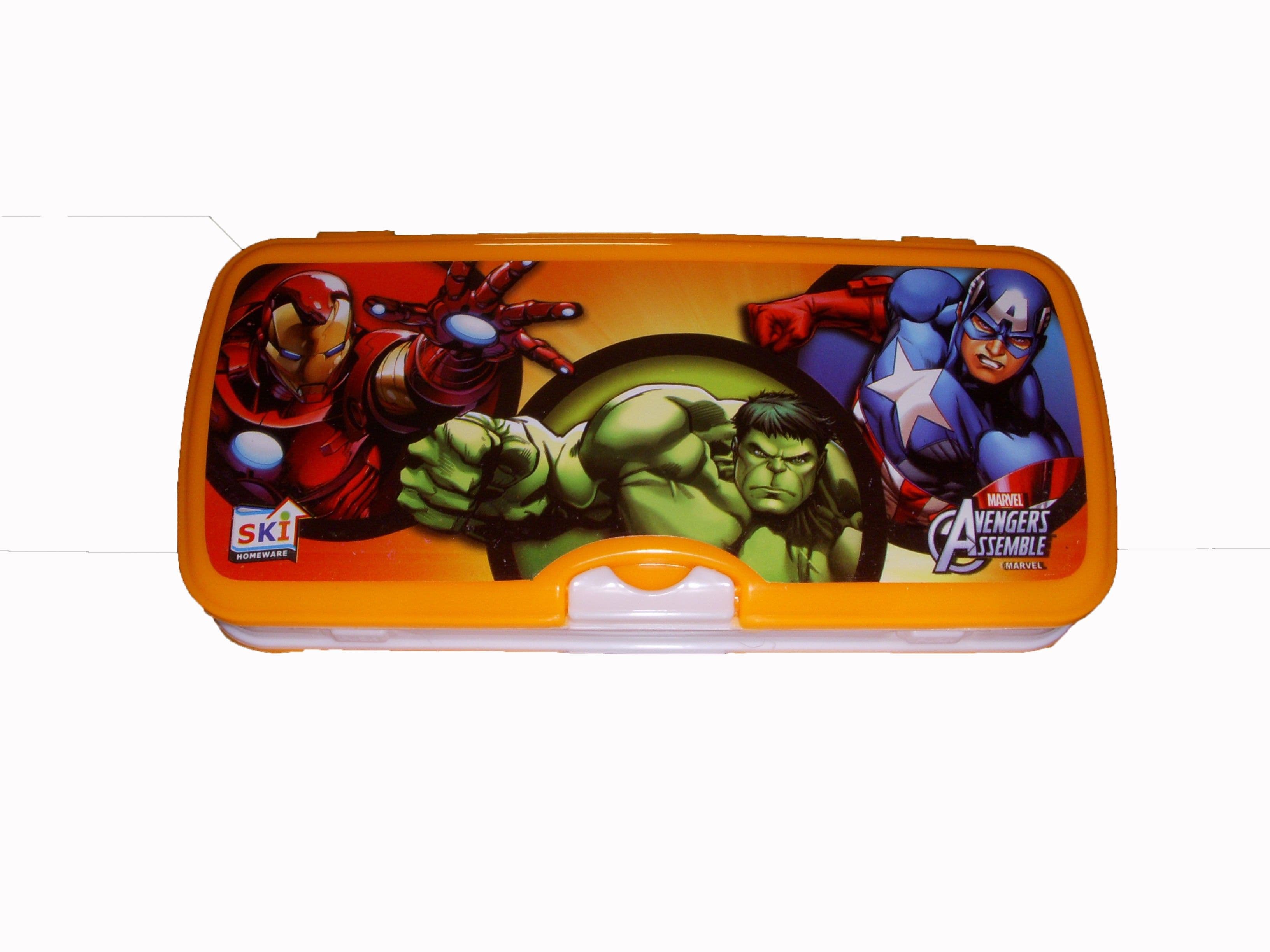 Ski Fancy School Art Plastic Pencil Box