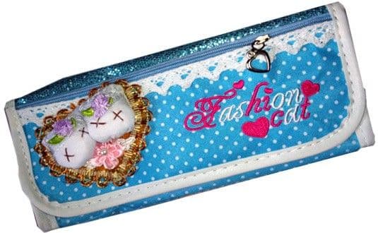 AOC Pencil Pouch Polka Dots Art Cloth Pencil Box view 2