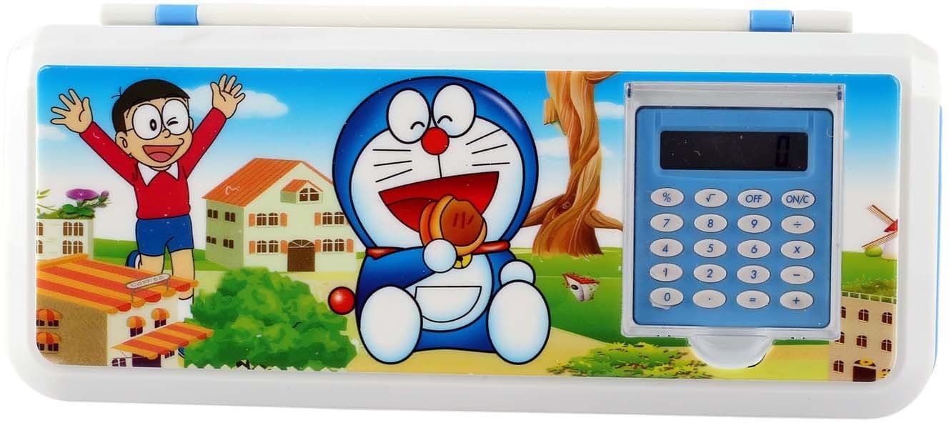 PTC Mart Unimass Cartoon Art Plastic Pencil Box