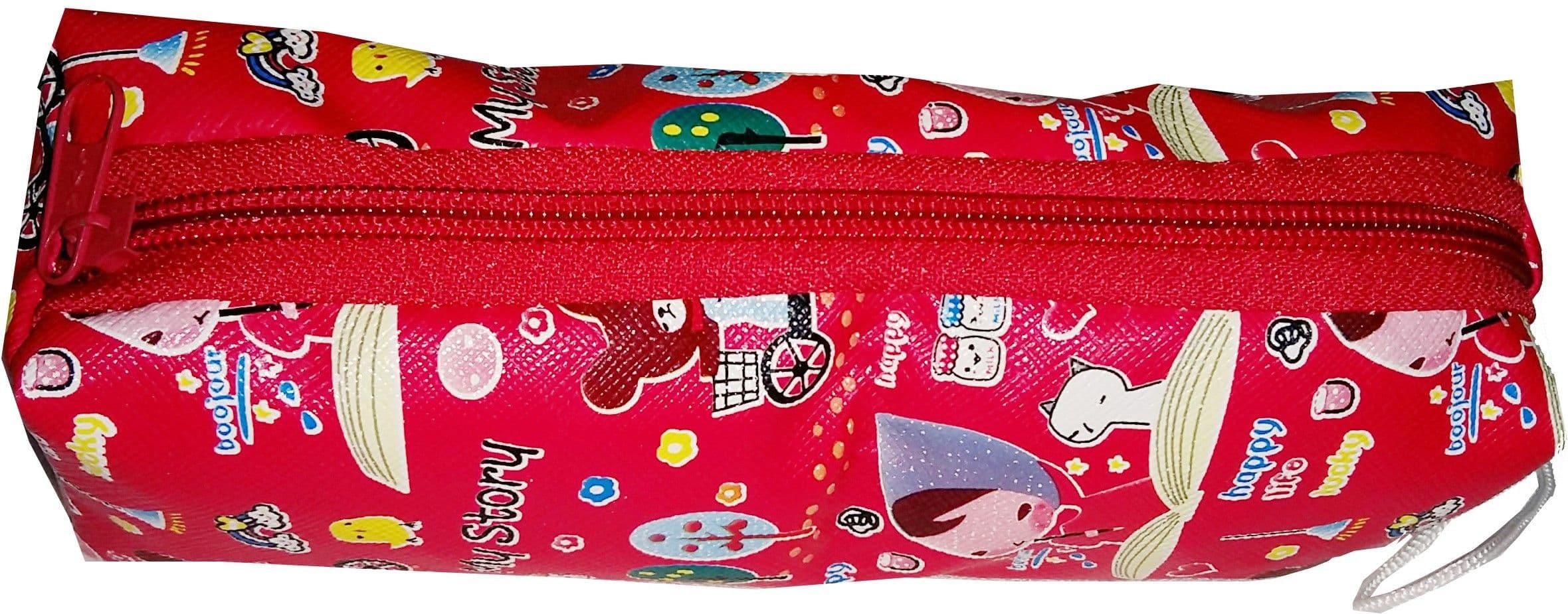 Ryka Story Cartoon Art Rexine Cloth Pencil Box view 2