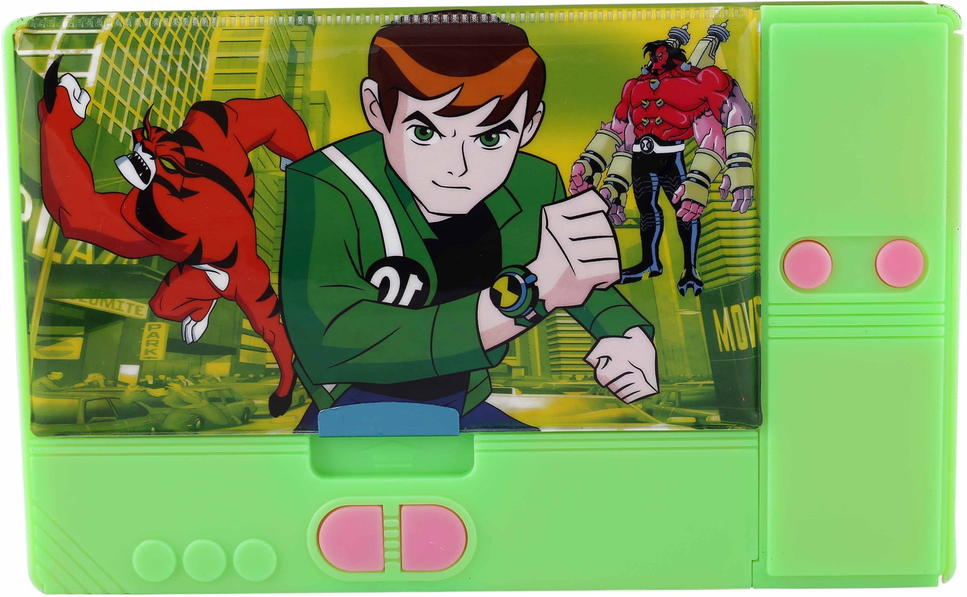 PTC Mart Unimass Cartoon Art Plastic Pencil Box