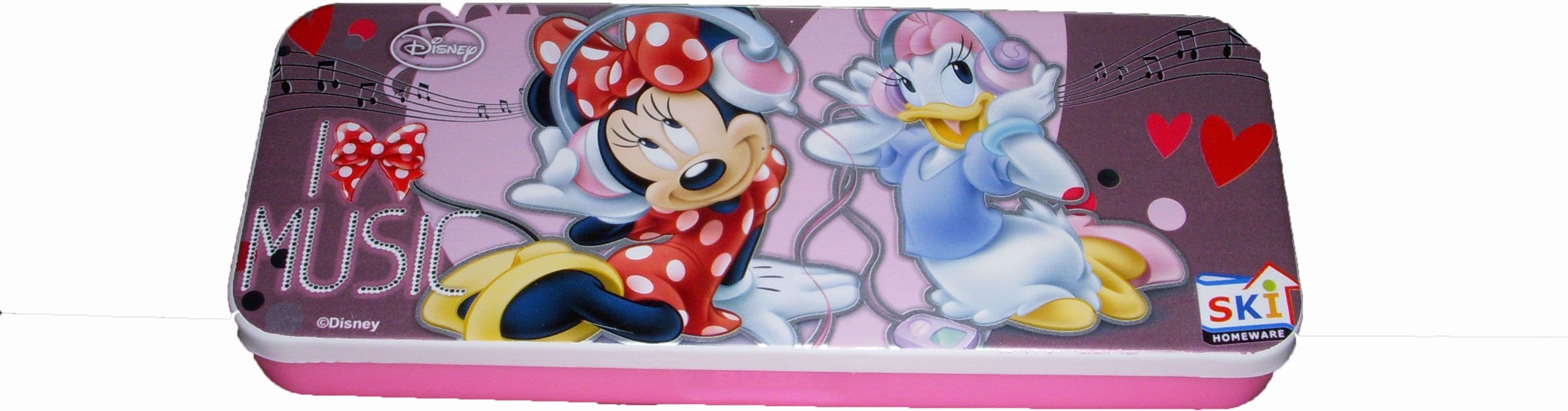 Ski Fancy School Art Plastic Pencil Box