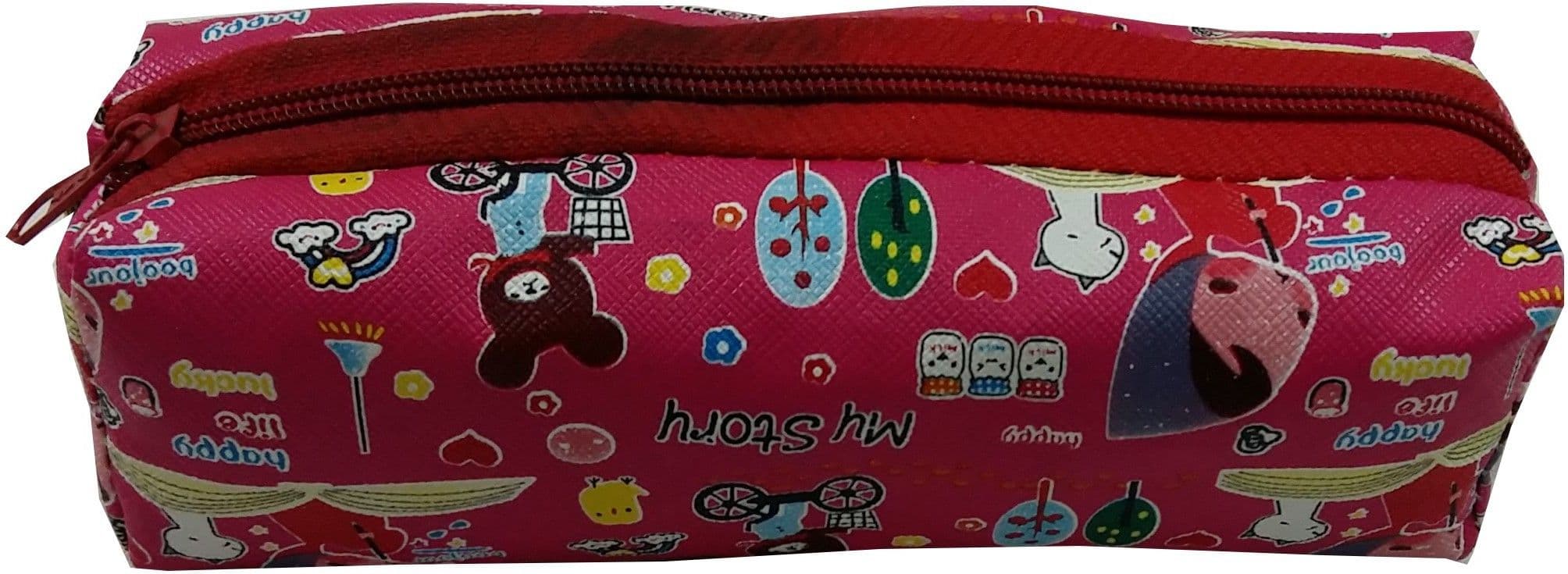 Ryka Story Cartoon Art Rexine Cloth Pencil Box view 2