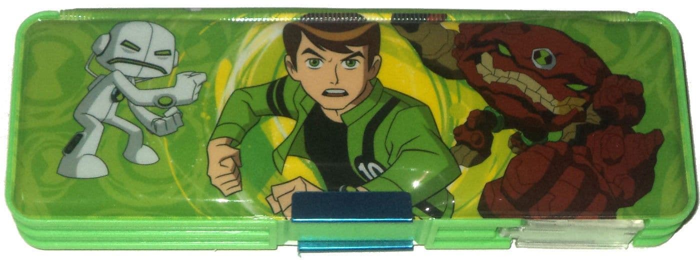 Karta Ben10 With Calculator & Dual Sharpner Art Plastic Pencil Box view 3
