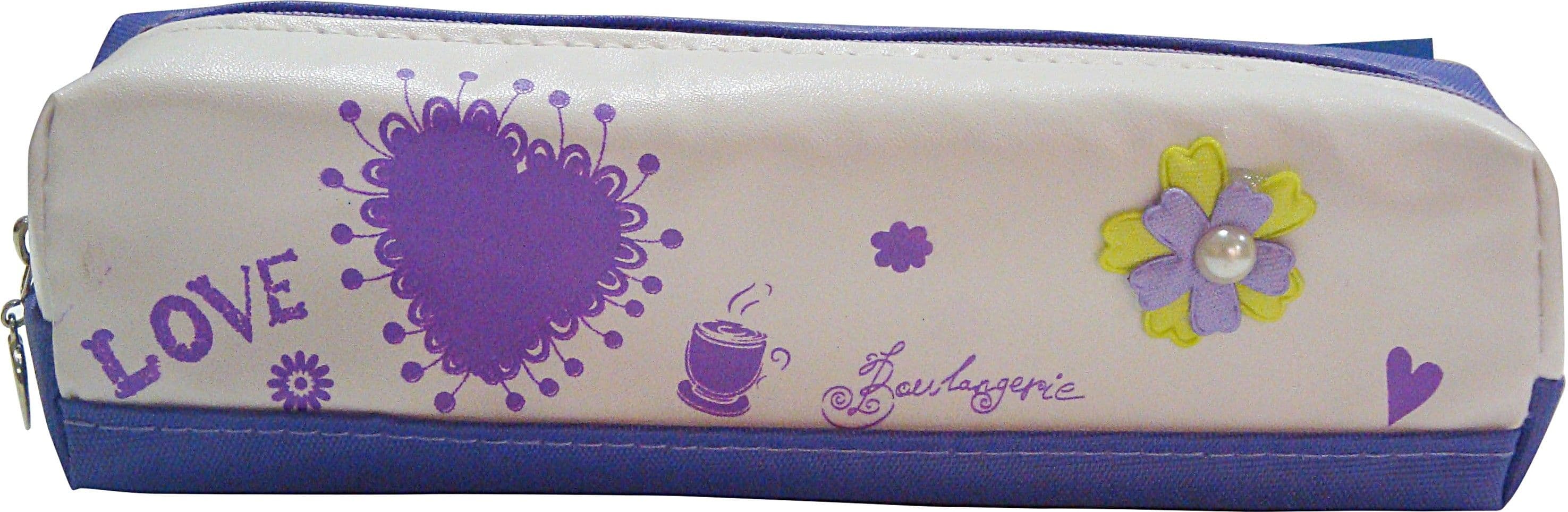 Starmark BTS Flowers Art Polyester Pencil Box