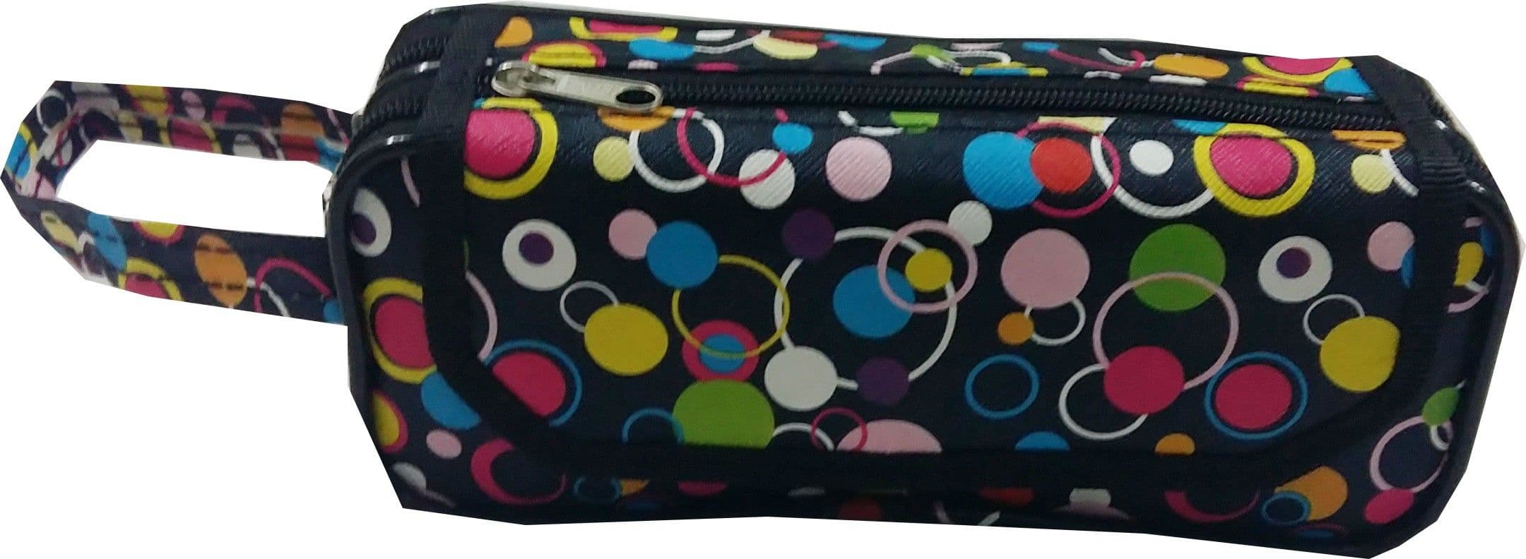 Ryka Circle Circle Art Rexine Cloth Pencil Box