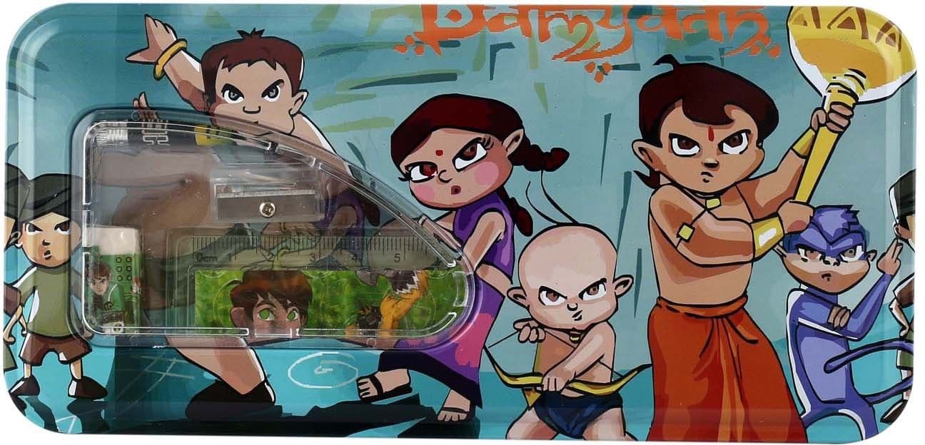 PTC Mart Unimass Cartoon Art Metal Pencil Box
