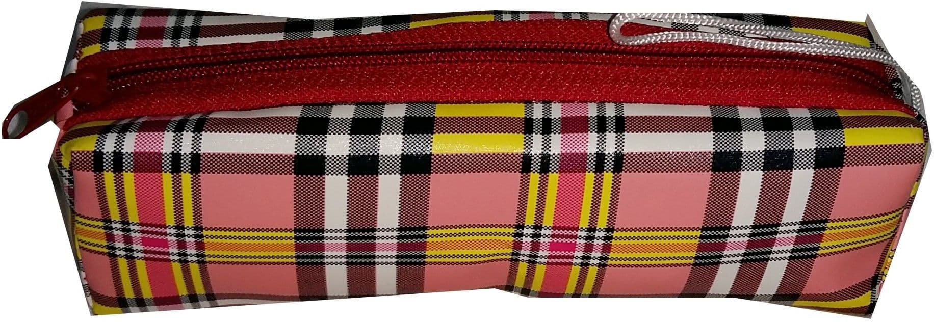 Ryka Chekcs Checks Art Rexine Cloth Pencil Box
